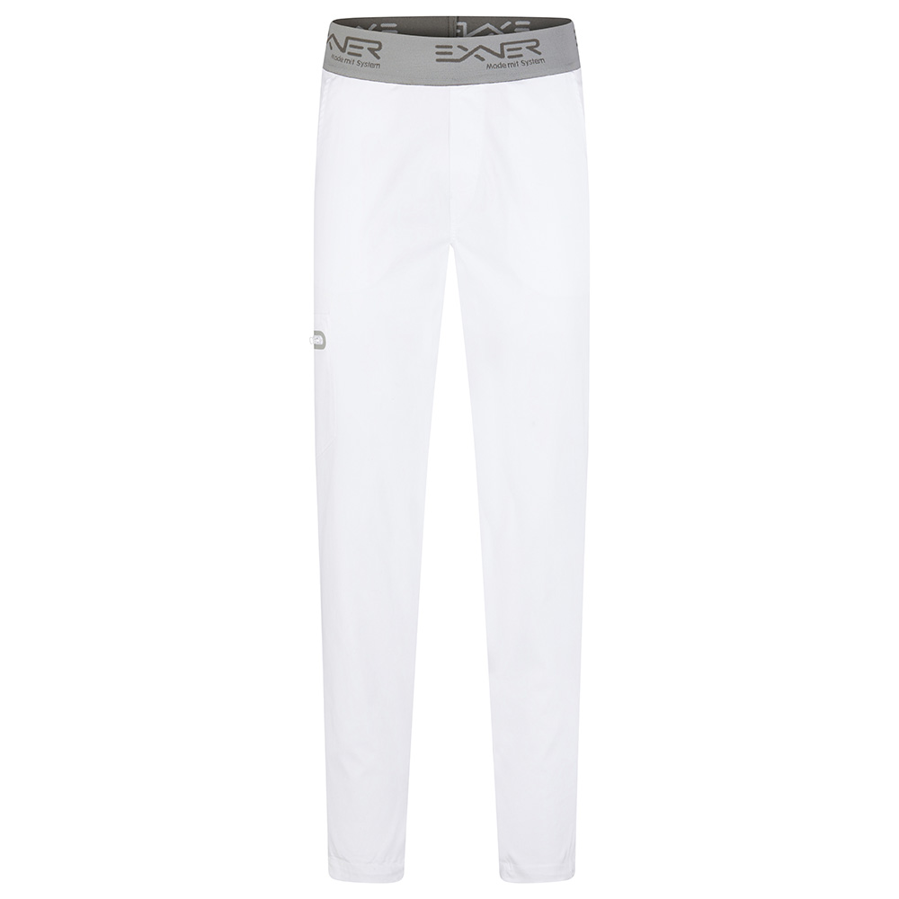 Schlupfhose mit Comfort-Gummizug, weiß