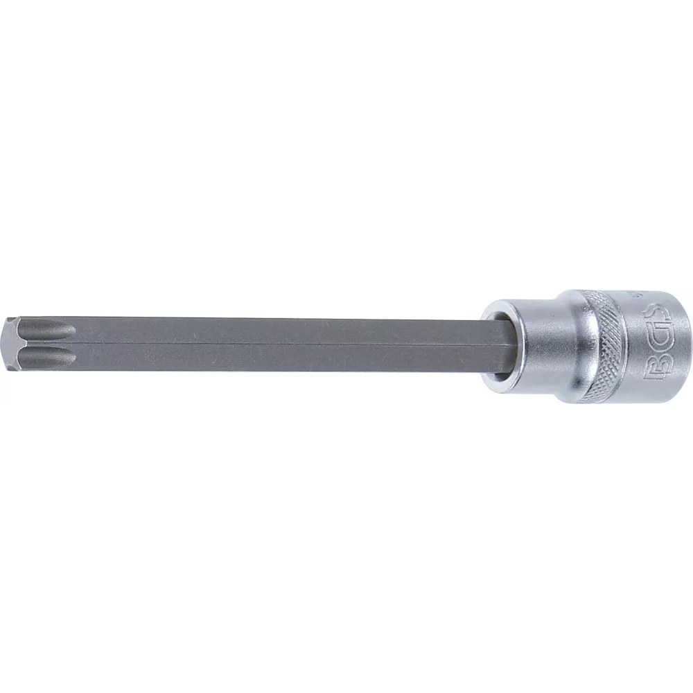 Bit-Einsatz, Länge 140 mm, Antrieb Innenvierkant 12,5 mm (1/2"), T-Profil (für Torx) T55