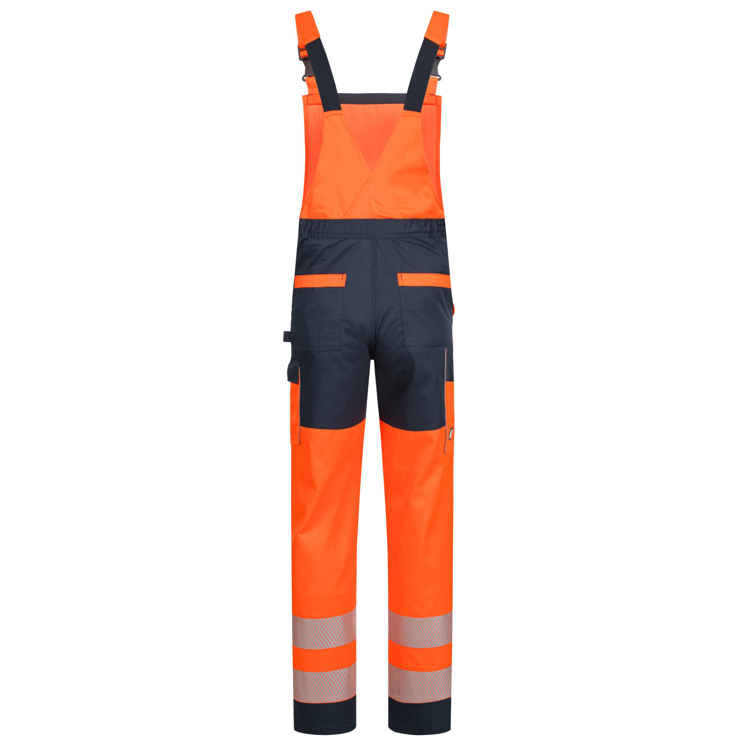 Warn-Latzhose MOTION TEX VIZ neonorange / marineblau
