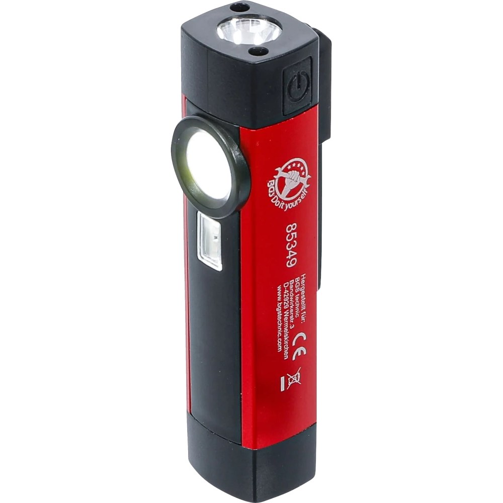 COB-LED / UV-Aluminium-Handleuchte, 1 W