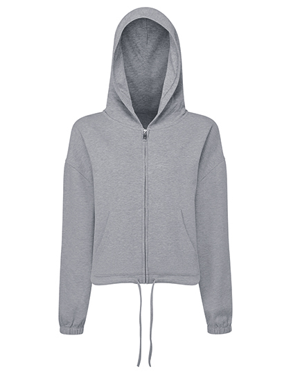 Women´s Recycled Drawstring Full-Zip Hoodie
