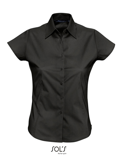 Bluse – Women´s Stretch-Blouse Excess Short Sleeve