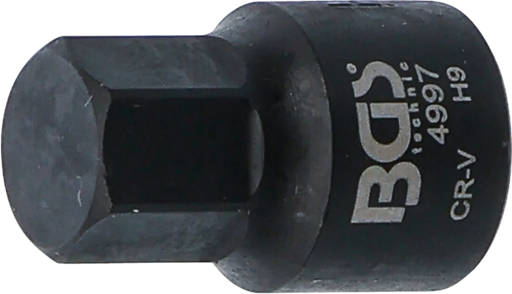 Bremssattel-Einsatz, Innensechskant, extra kurz, 9 mm