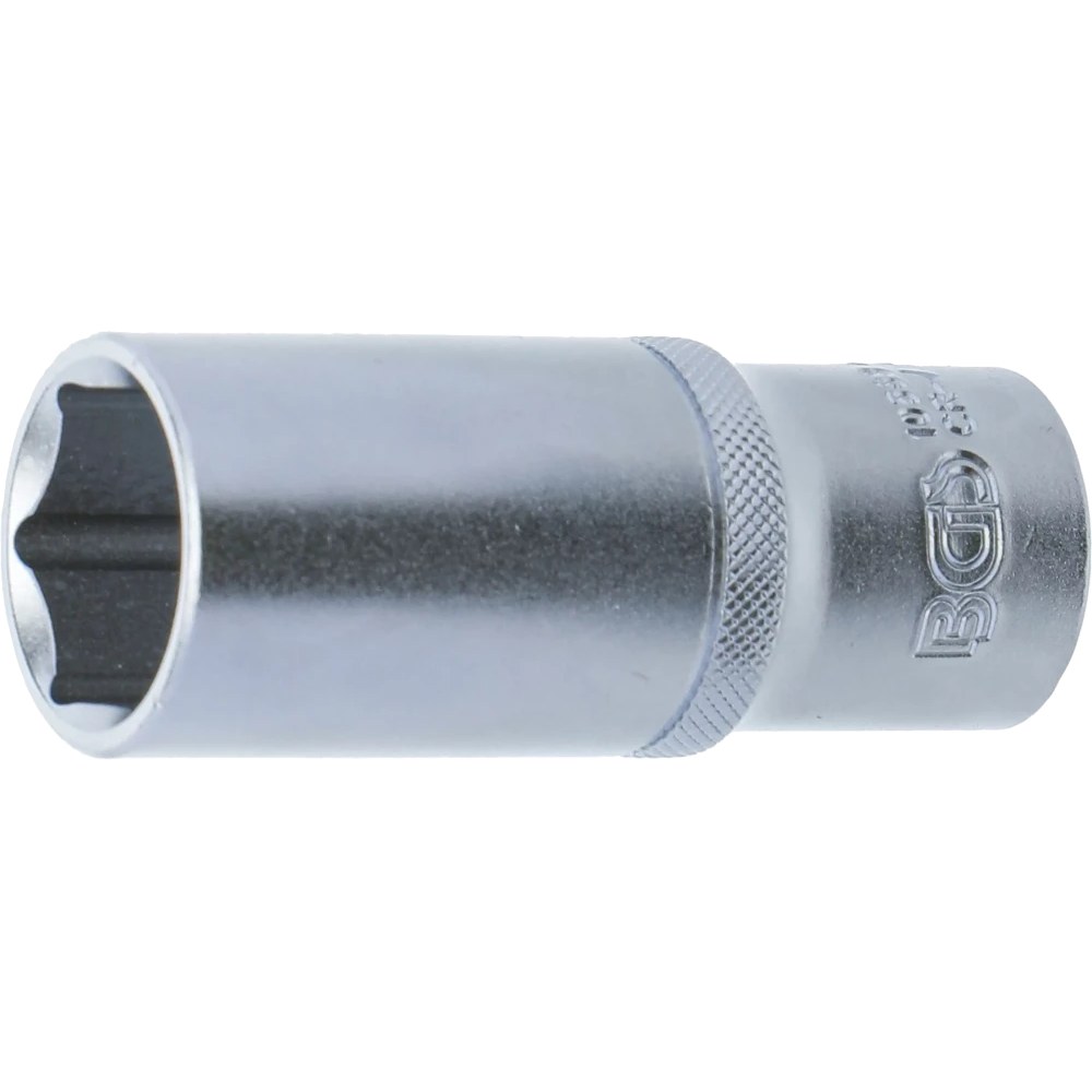 Steckschlüssel-Einsatz Sechskant, tief, Antrieb Innenvierkant 12,5 mm (1/2"), SW 23 mm