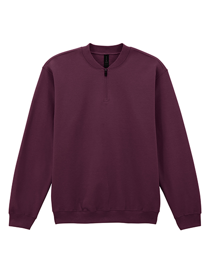 Softstyle Midweight Adult Fleece 1/4 Zip Sweatshirt