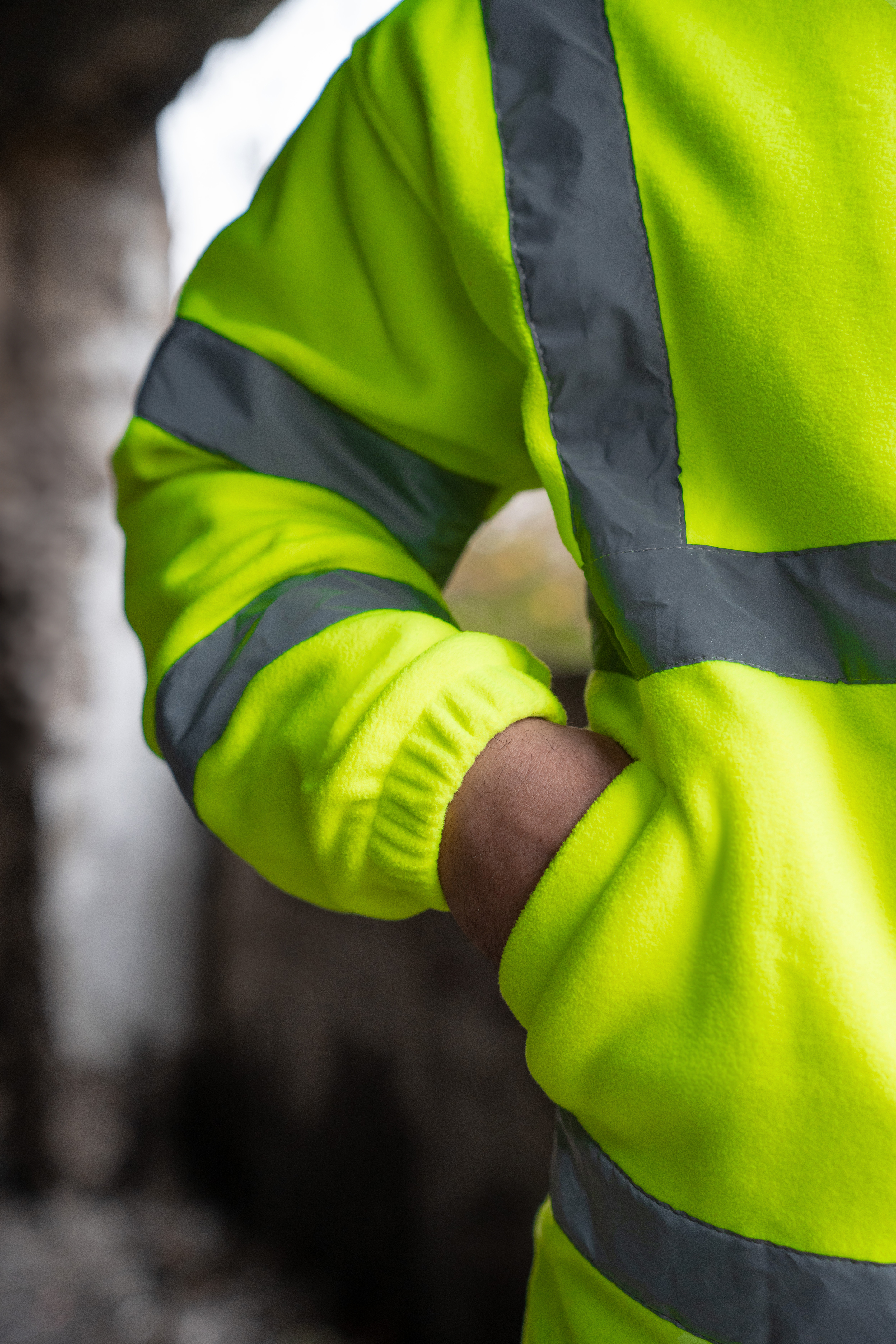 Hi-Vis Safety Fleece-Jacket Bergen