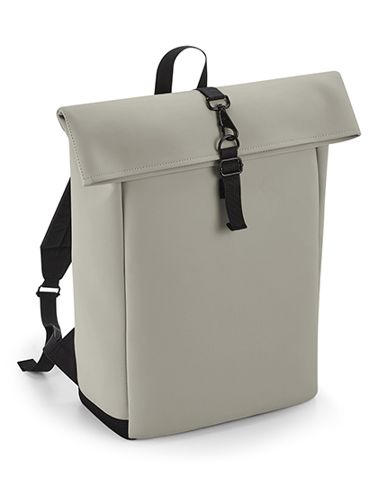 Tasche – Matte PU Roll-Top Backpack