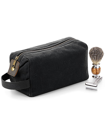 Tasche – Heritage Waxed Canvas Wash Bag