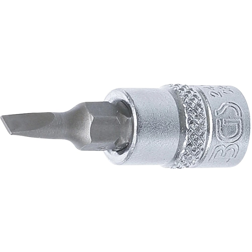 Bit-Einsatz, Antrieb Innenvierkant 6,3 mm (1/4"), Schlitz 4 mm