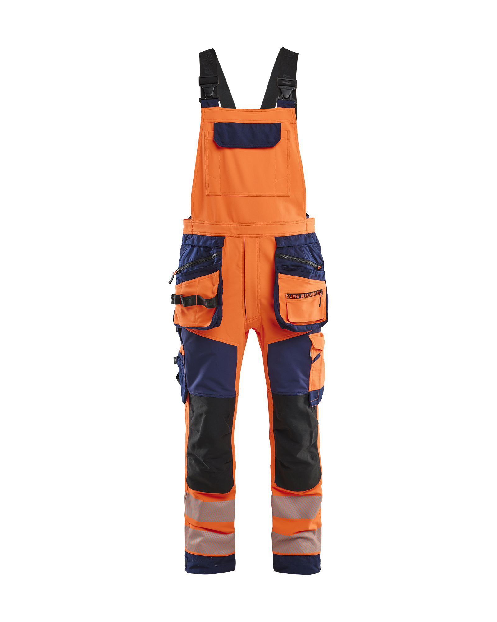 High Vis Latzhose 4-Wege-Stretch