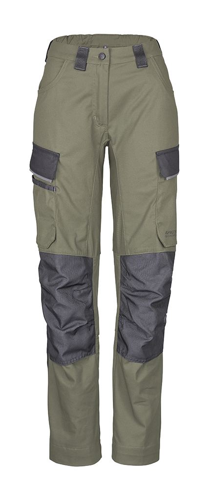4PROTECT® Workwear Damen-Hose olive/schwarz