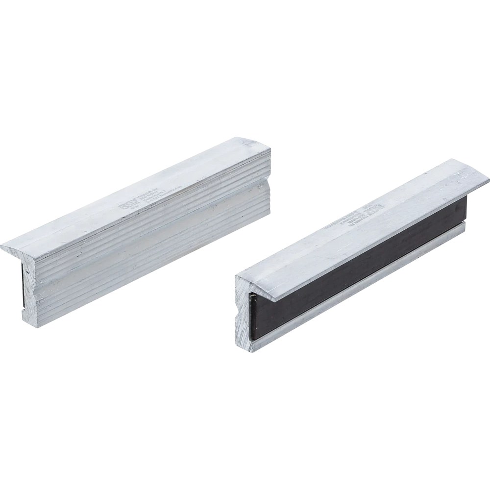 Schraubstock-Schutzbacken, Aluminium, Breite 125 mm, 2-tlg.