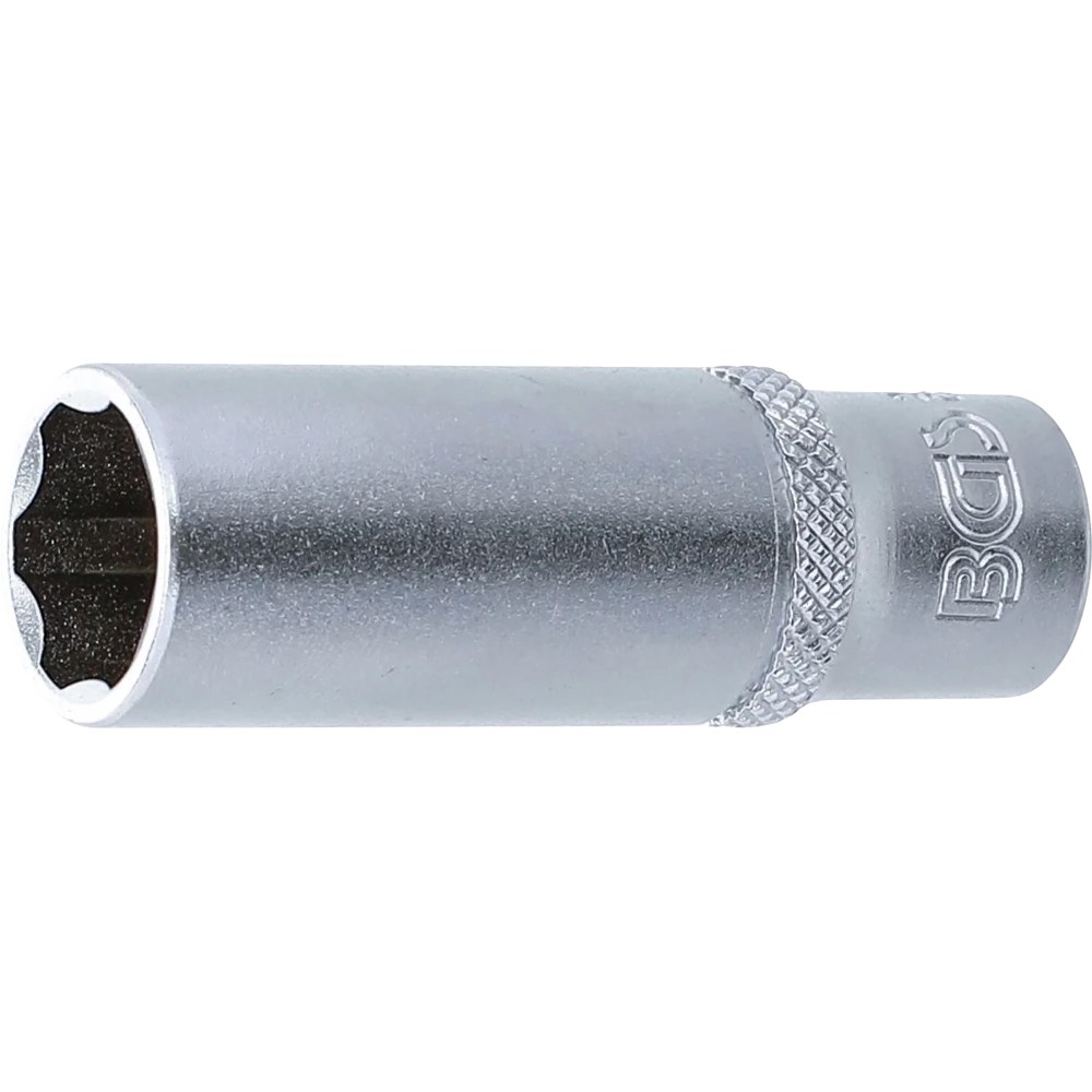 Steckschlüssel-Einsatz Super Lock, tief, Antrieb Innenvierkant 6,3 mm (1/4"), SW 12 mm
