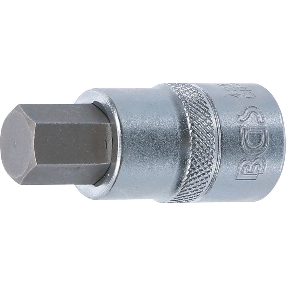 Bit-Einsatz, Antrieb Innenvierkant 12,5 mm (1/2"), Innensechskant 14 mm