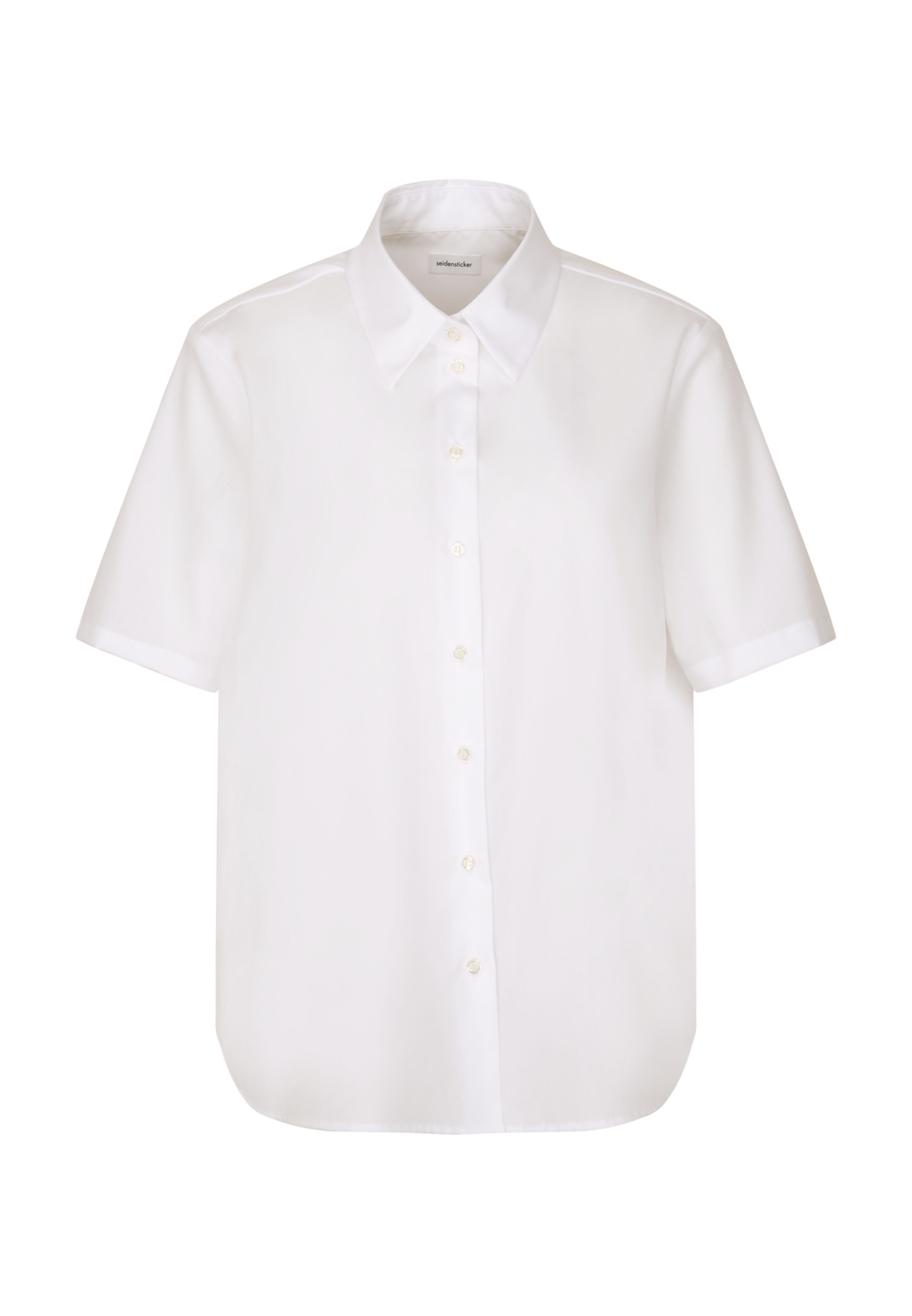 Bluse Seidensticker Oversize Popeline Kurzarm