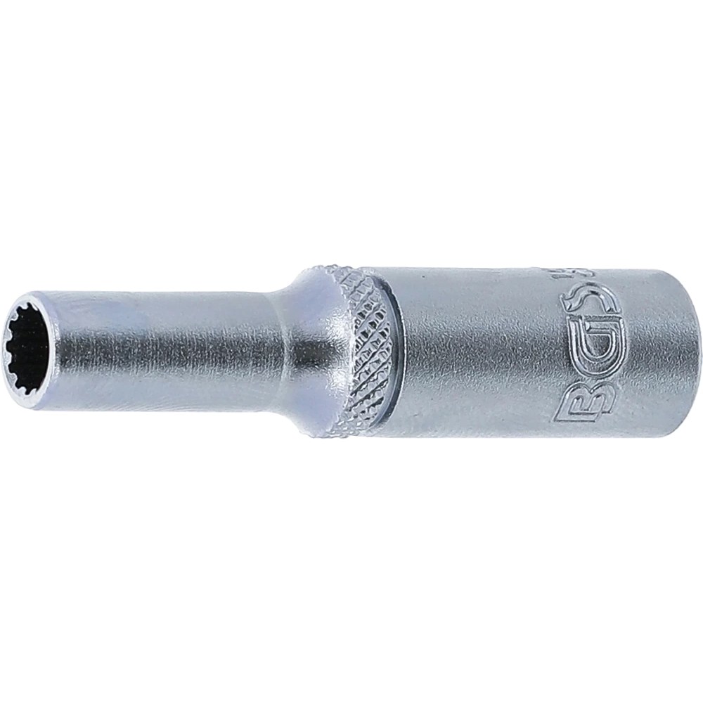 Steckschlüssel-Einsatz Gear Lock, tief, Antrieb Innenvierkant 6,3 mm (1/4"), SW 5 mm