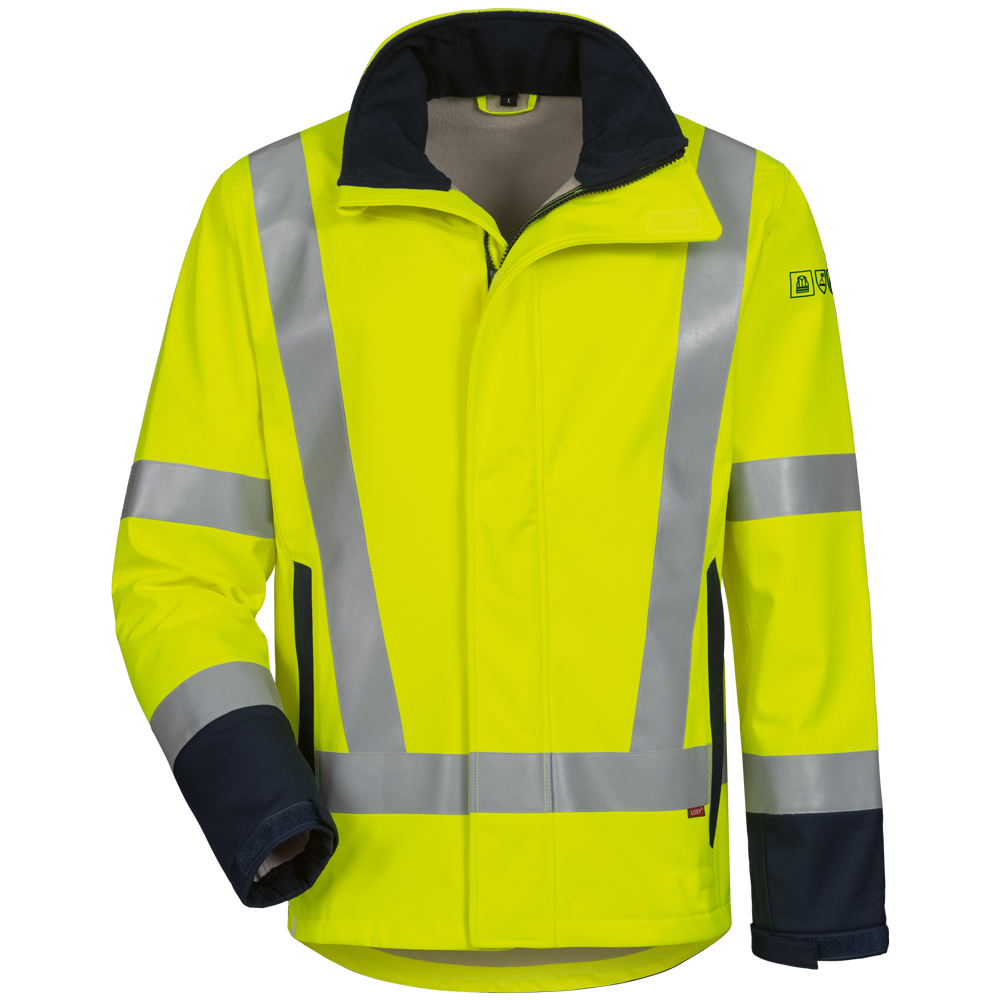 Multinorm-Warnschutz Softshell-Jacke Kaapo