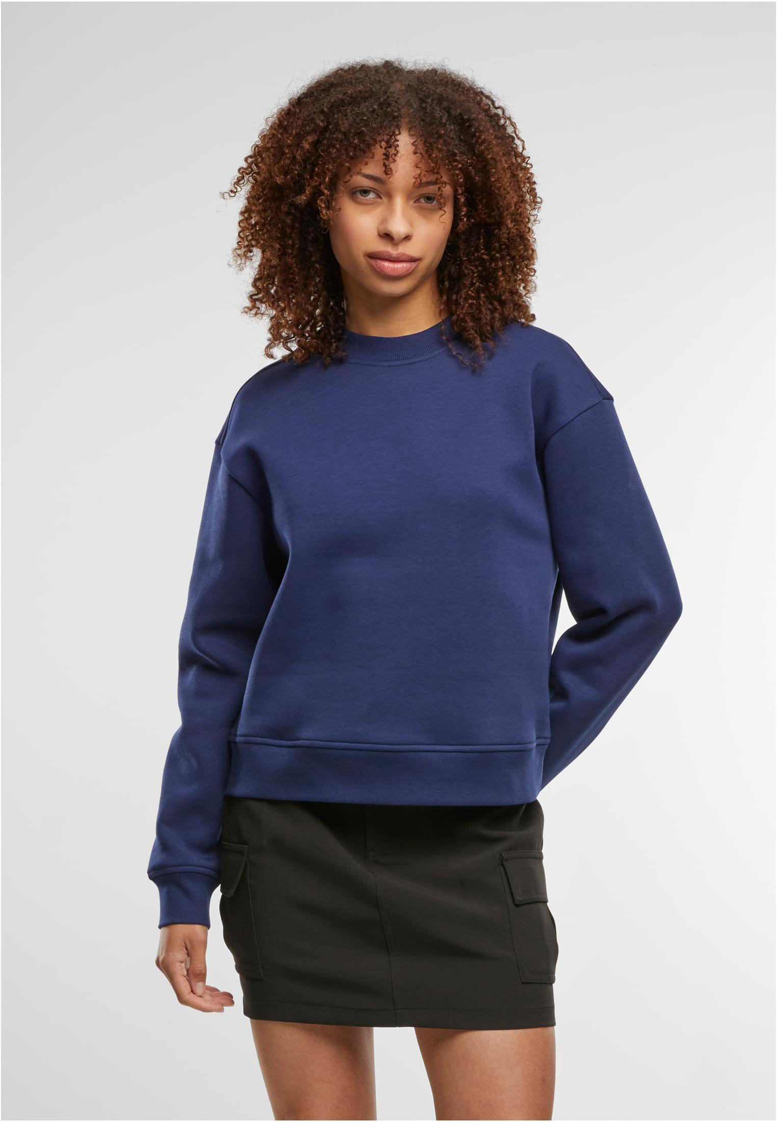 Ladies Oversized Crewneck Sweatshirt
