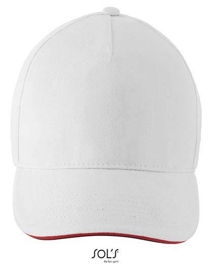 Unisex Contrast Three-Colour Cap Longchamp