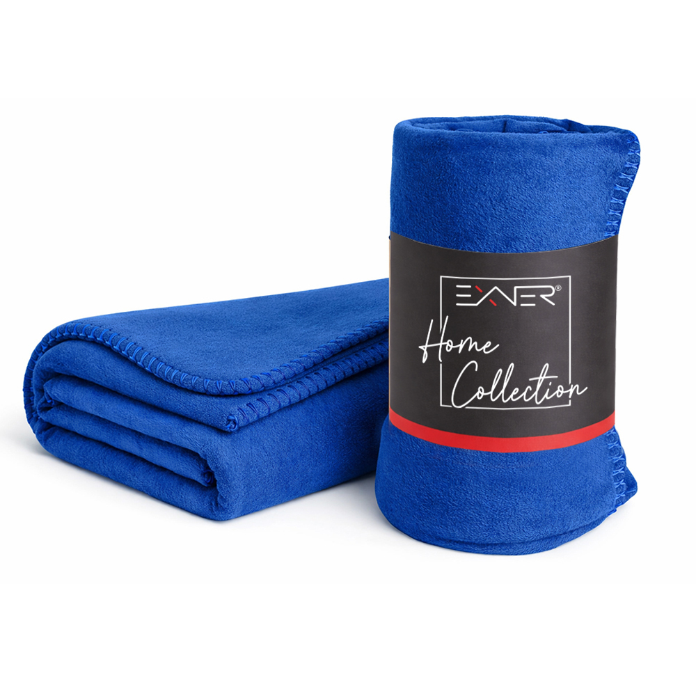 Polar Fleecedecke royal blue 130 x 160 cm