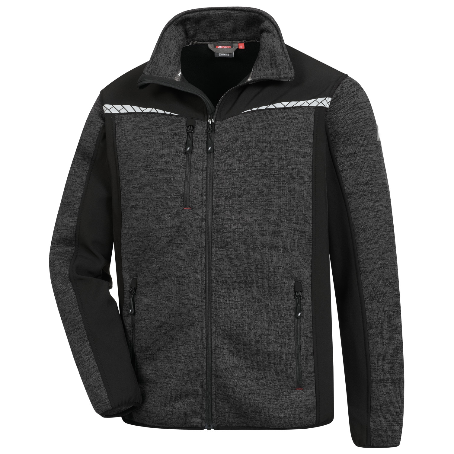 Softshelljacke MOTION TEX PLUS Strick-Softshelljacke