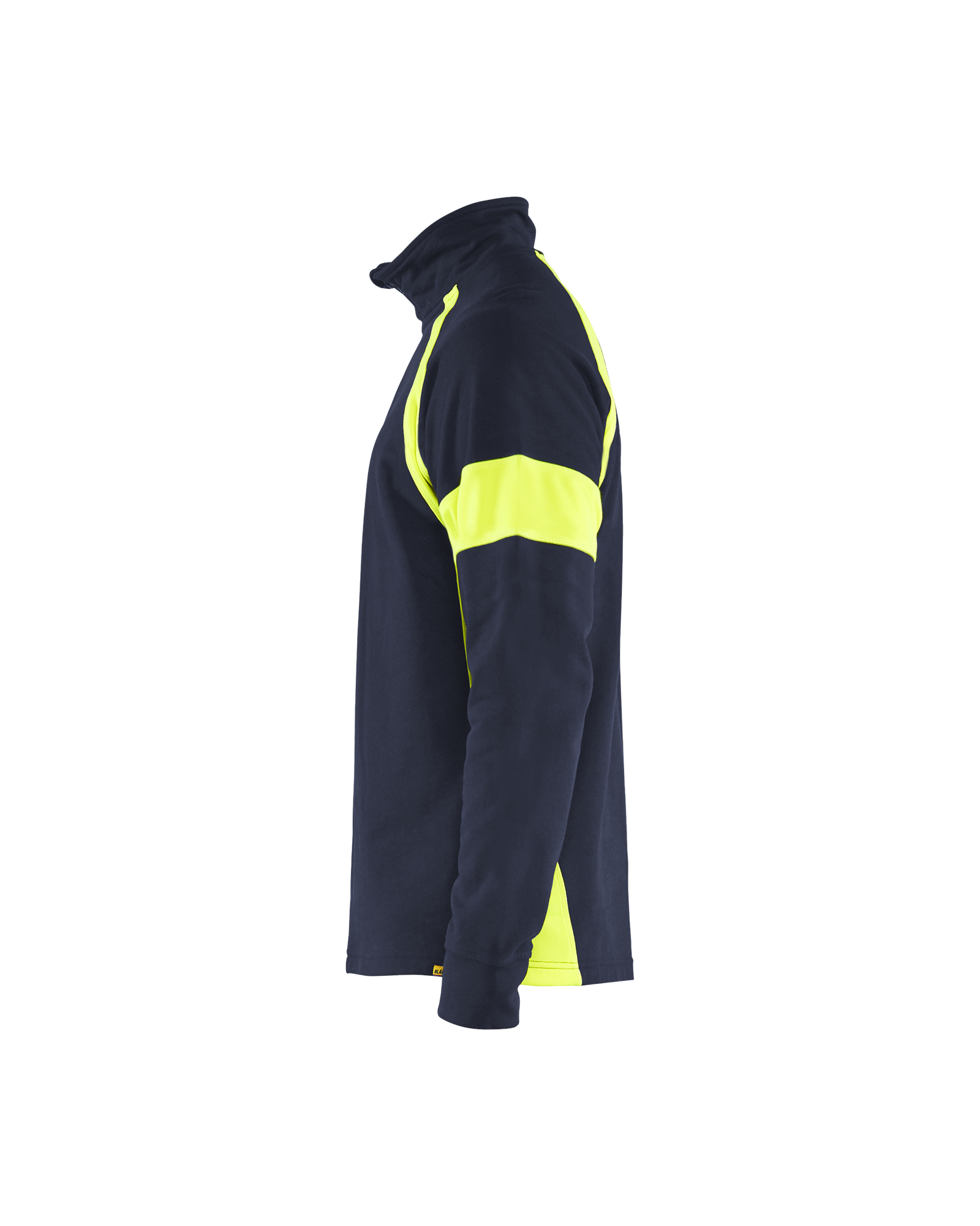 Sweatshirt Half-Zip mit High Vis