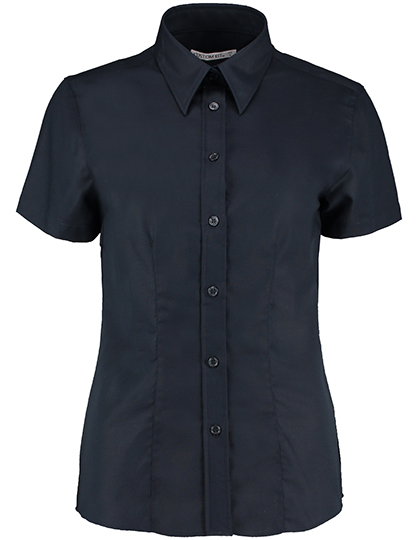 Hemd – Women´s Tailored Fit Workwear Oxford Shirt Short Sleeve