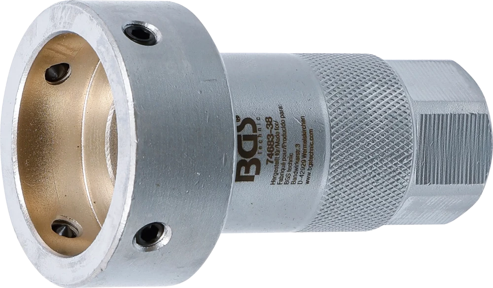 Schneideisenhalter, Antrieb Innenvierkant 12,5 mm (1/2"), 38 mm