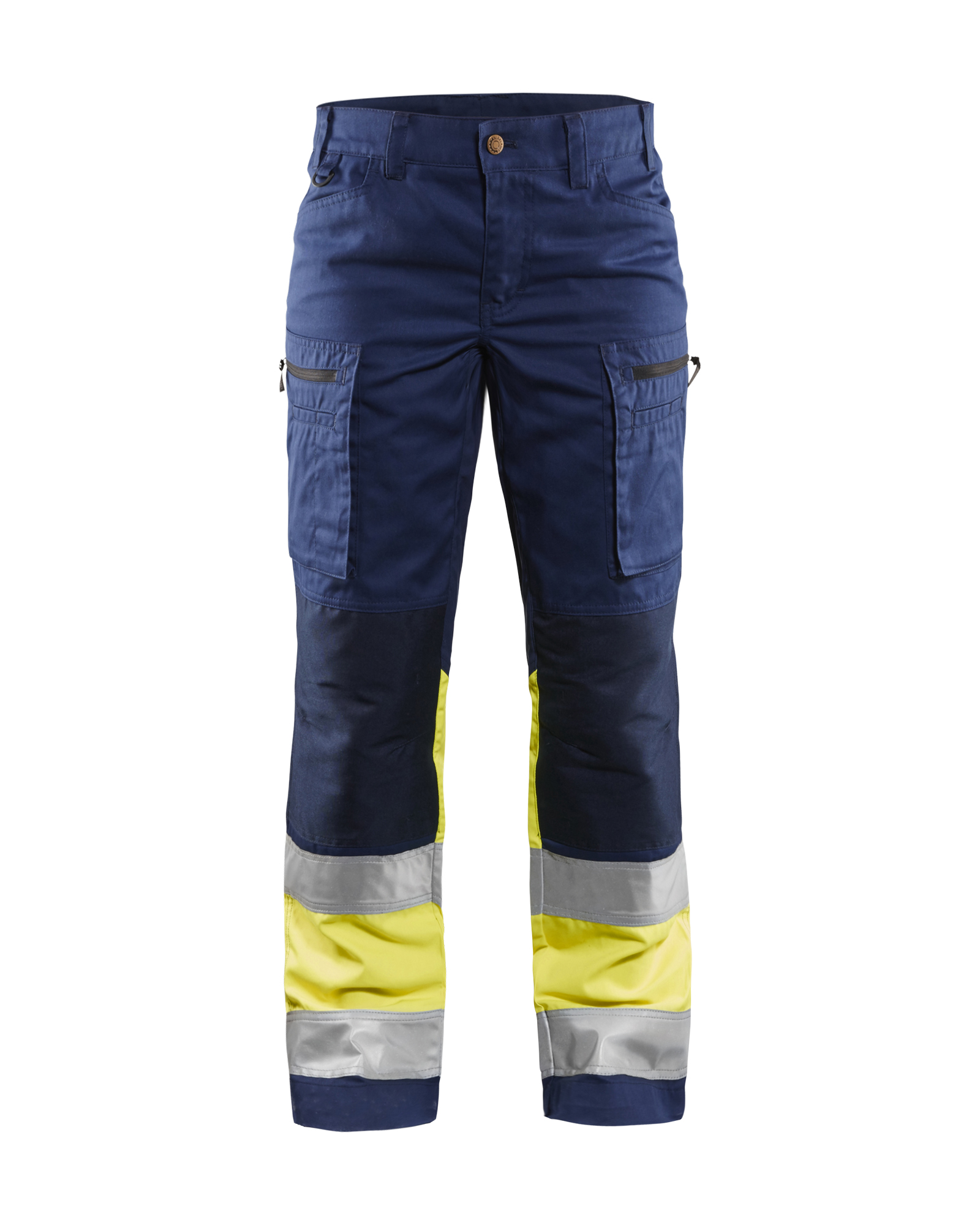 Damen High Vis Arbeitshose mit Stretch
