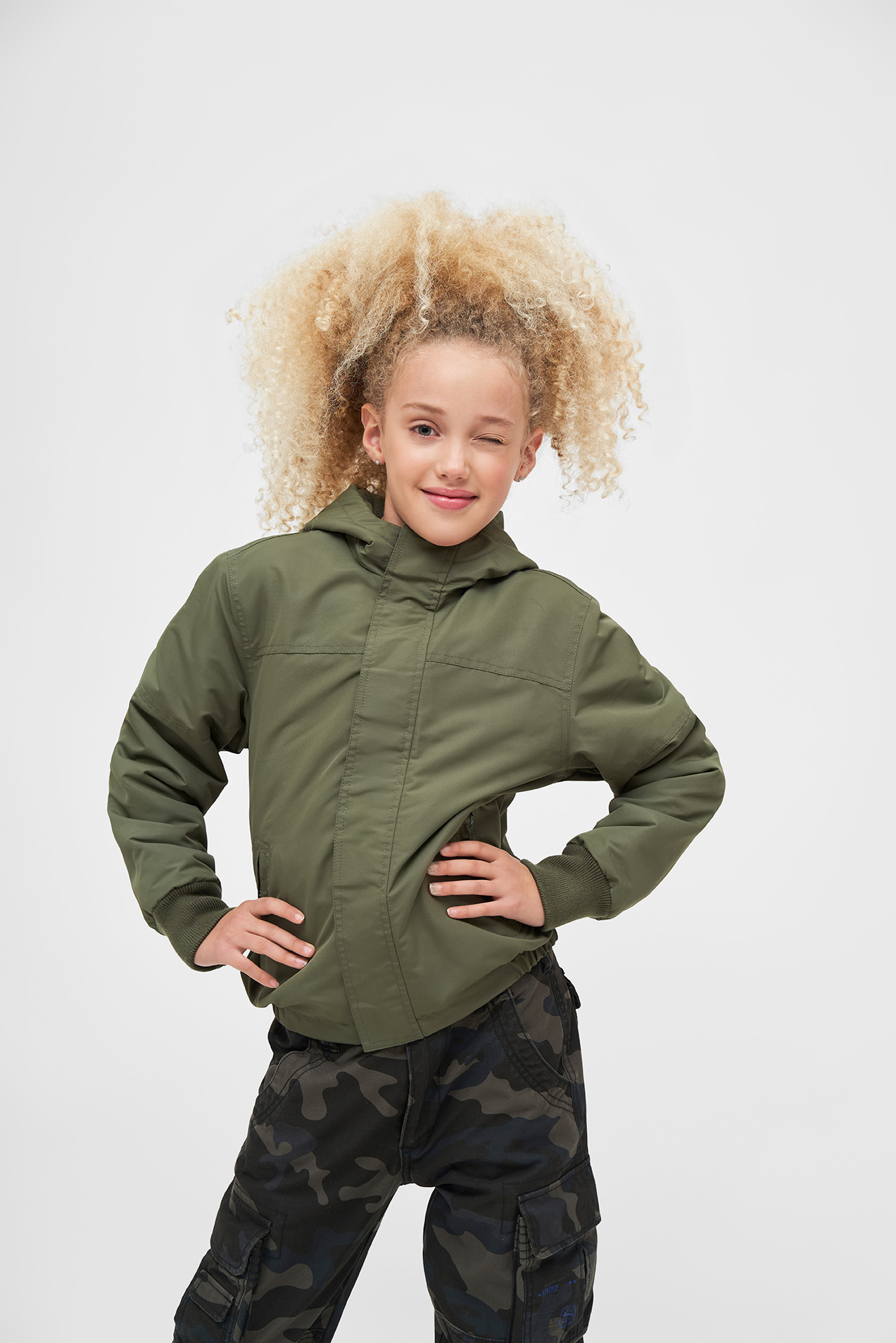 Kids Frontzip Windbreaker
