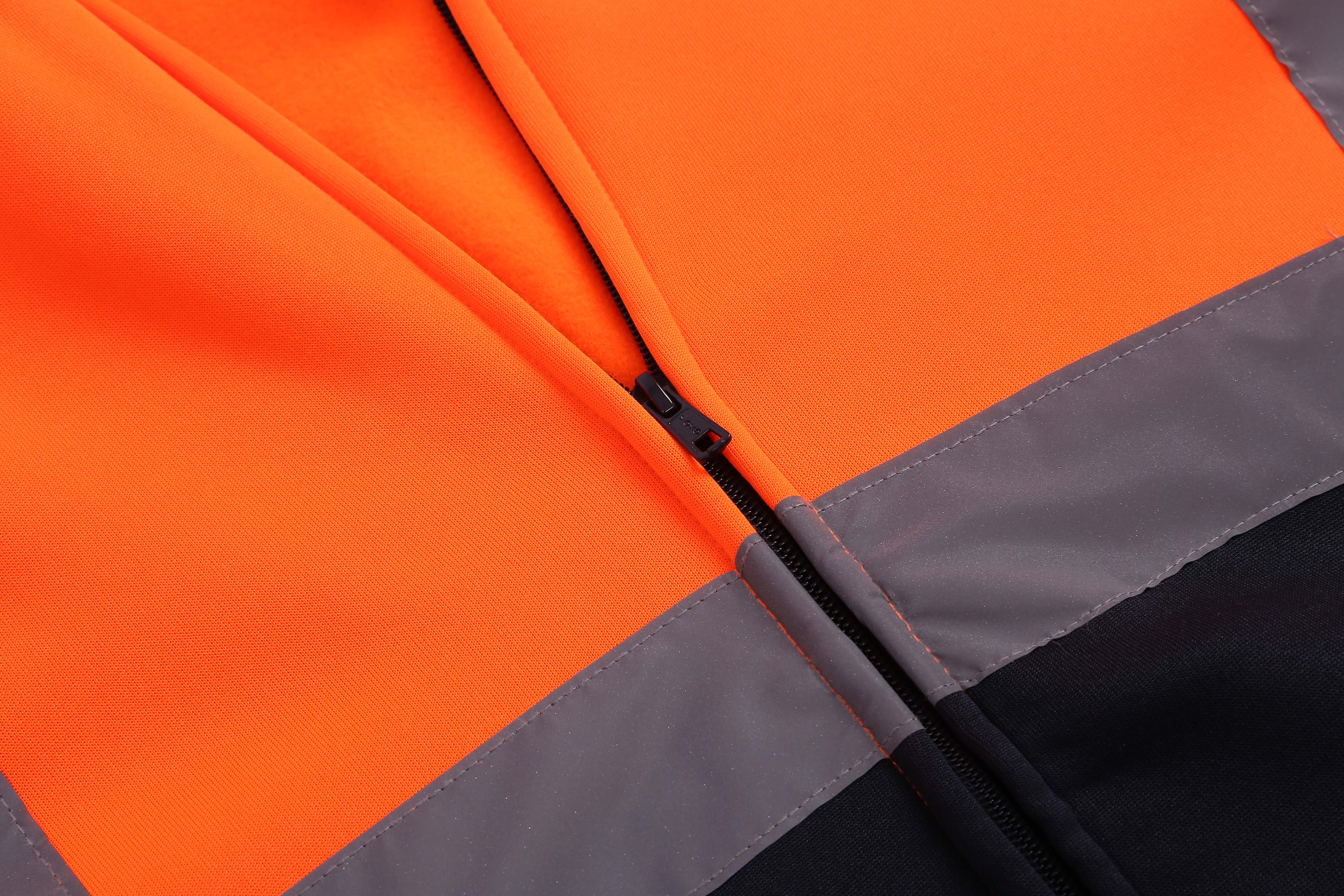 Hi-Vis Zip Hoodie