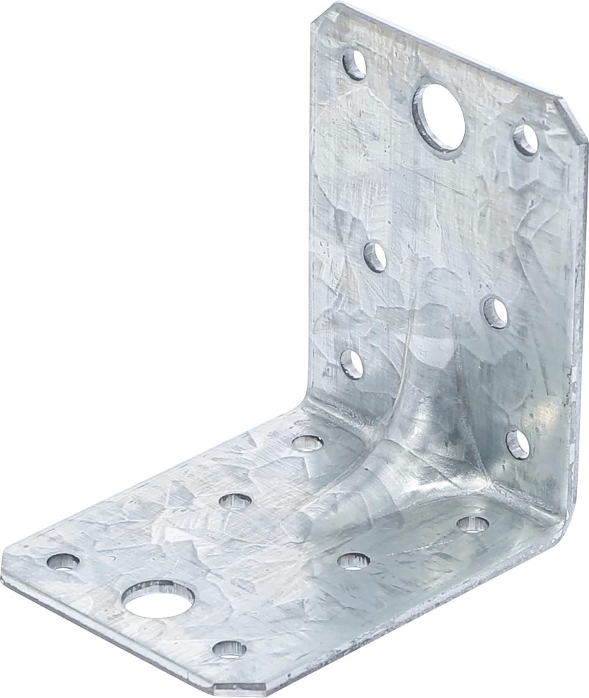 Winkelverbinder, mit Sicke, 70 x 70 x 55 x 2,5 mm