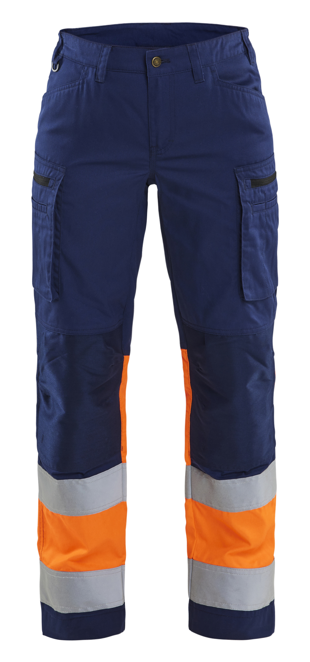 Damen High Vis Arbeitshose mit Stretch