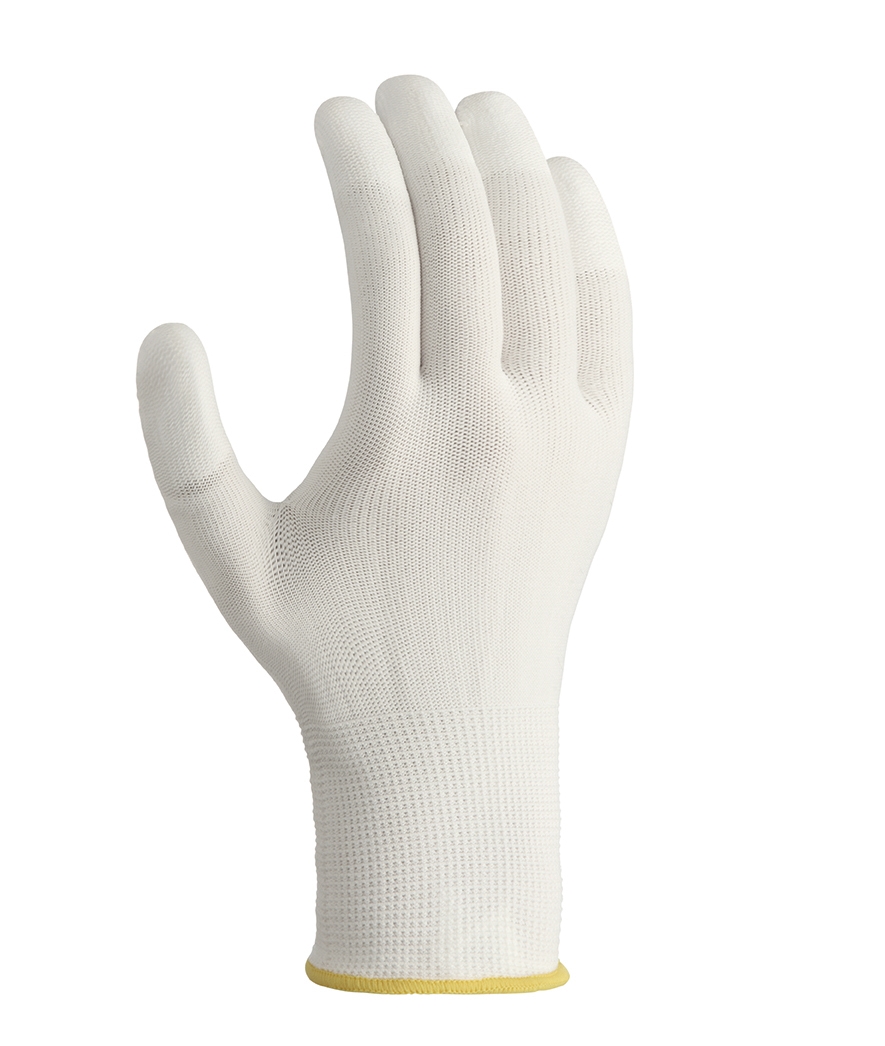 teXXor® Polyester-Strickhandschuhe PU-BESCHICHTET weiß