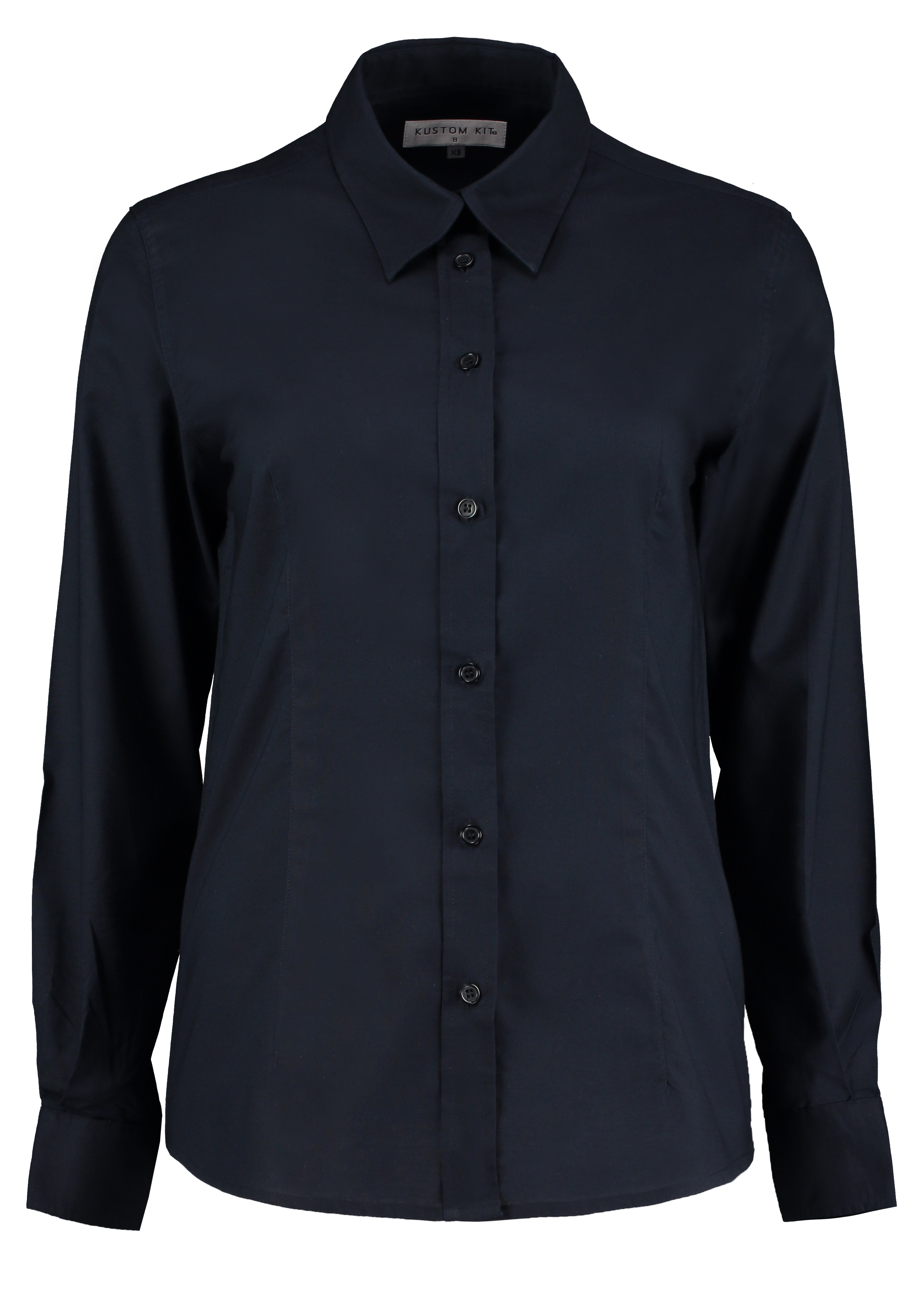 Hemd – Women´s Tailored Fit Workwear Oxford Shirt Long Sleeve