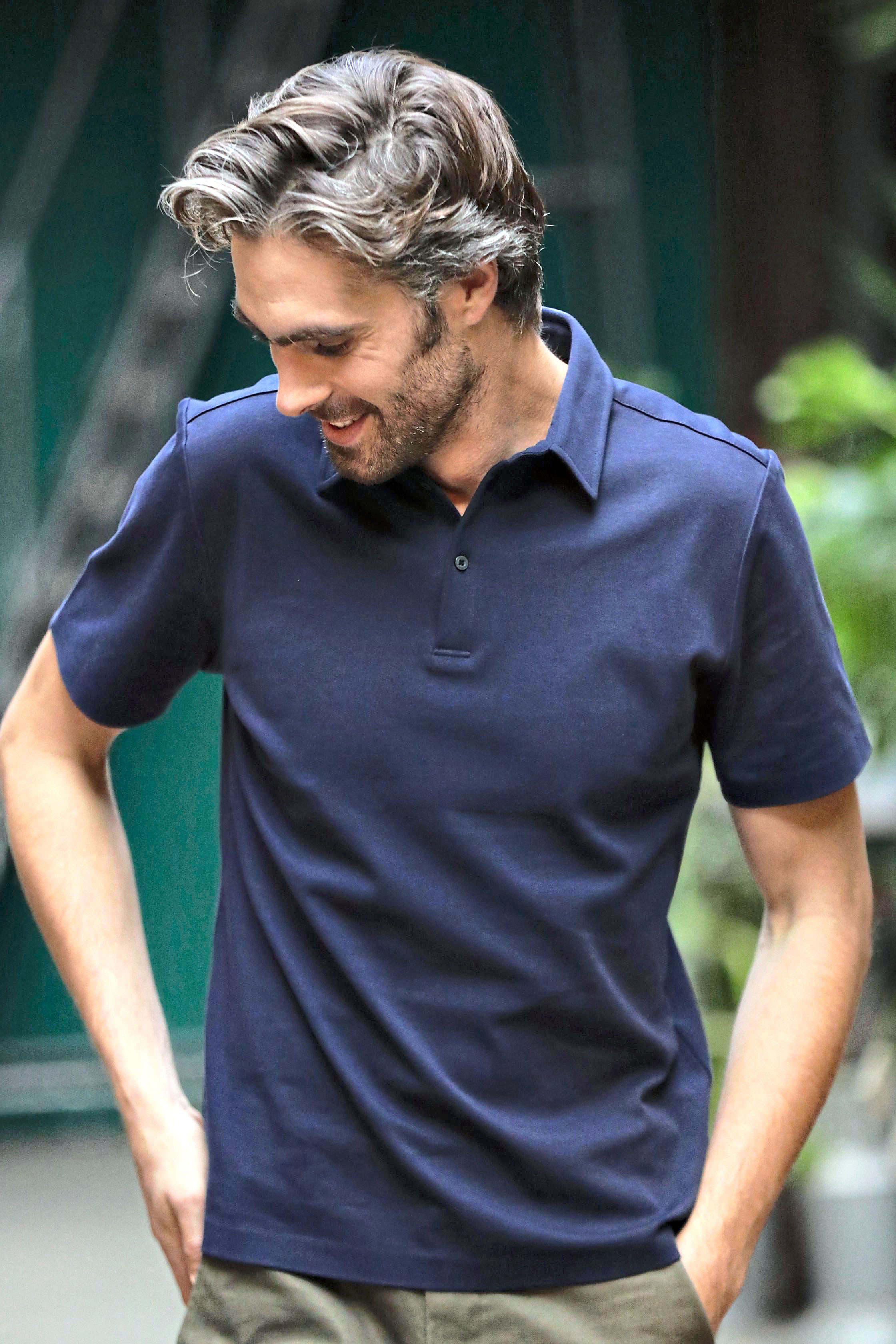 Men´s Mercerised Jersey Polo Shirt Relax Oscar