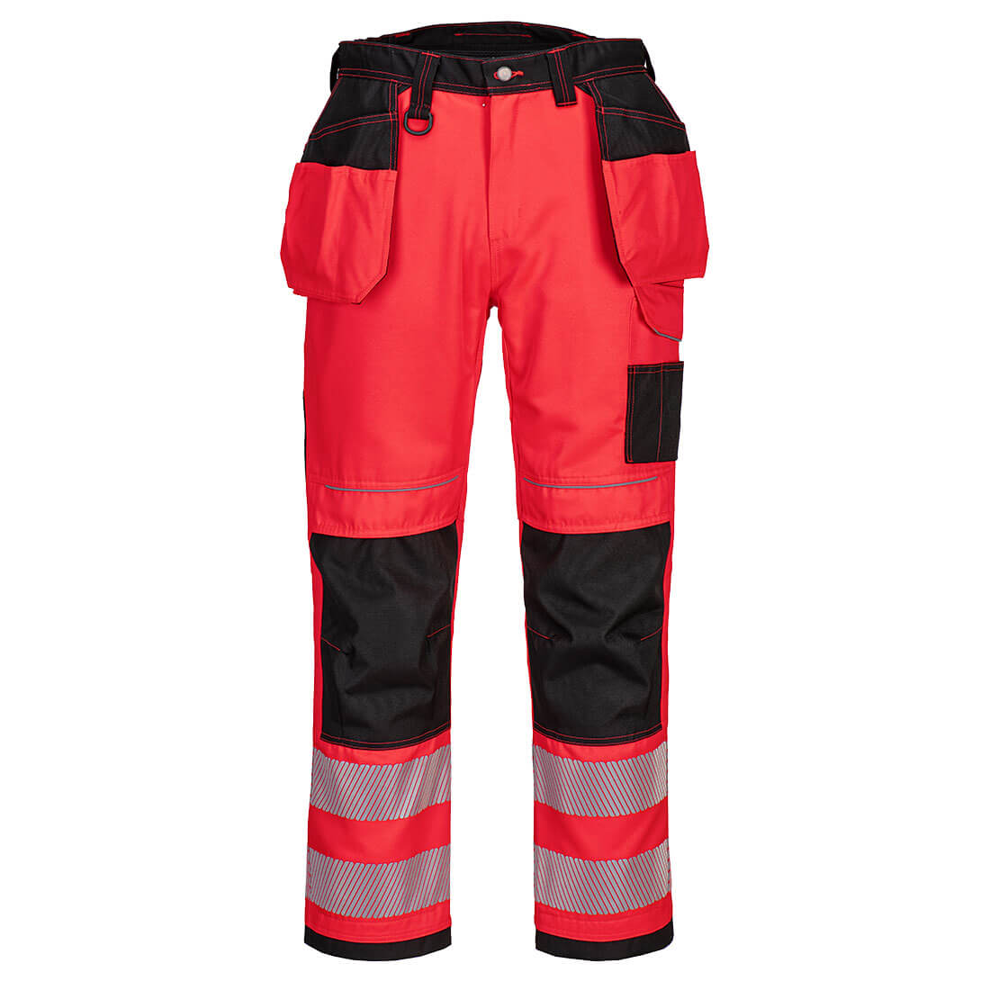 PW3 Hi-Vis Arbeitsbundhose mit Holstertaschen