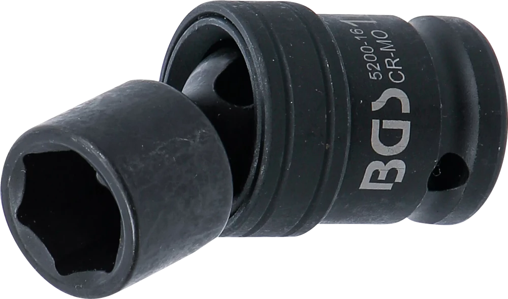 Kraft-Kugelgelenk-Einsatz, Antrieb Innenvierkant 12,5 mm (1/2"), SW 16 mm
