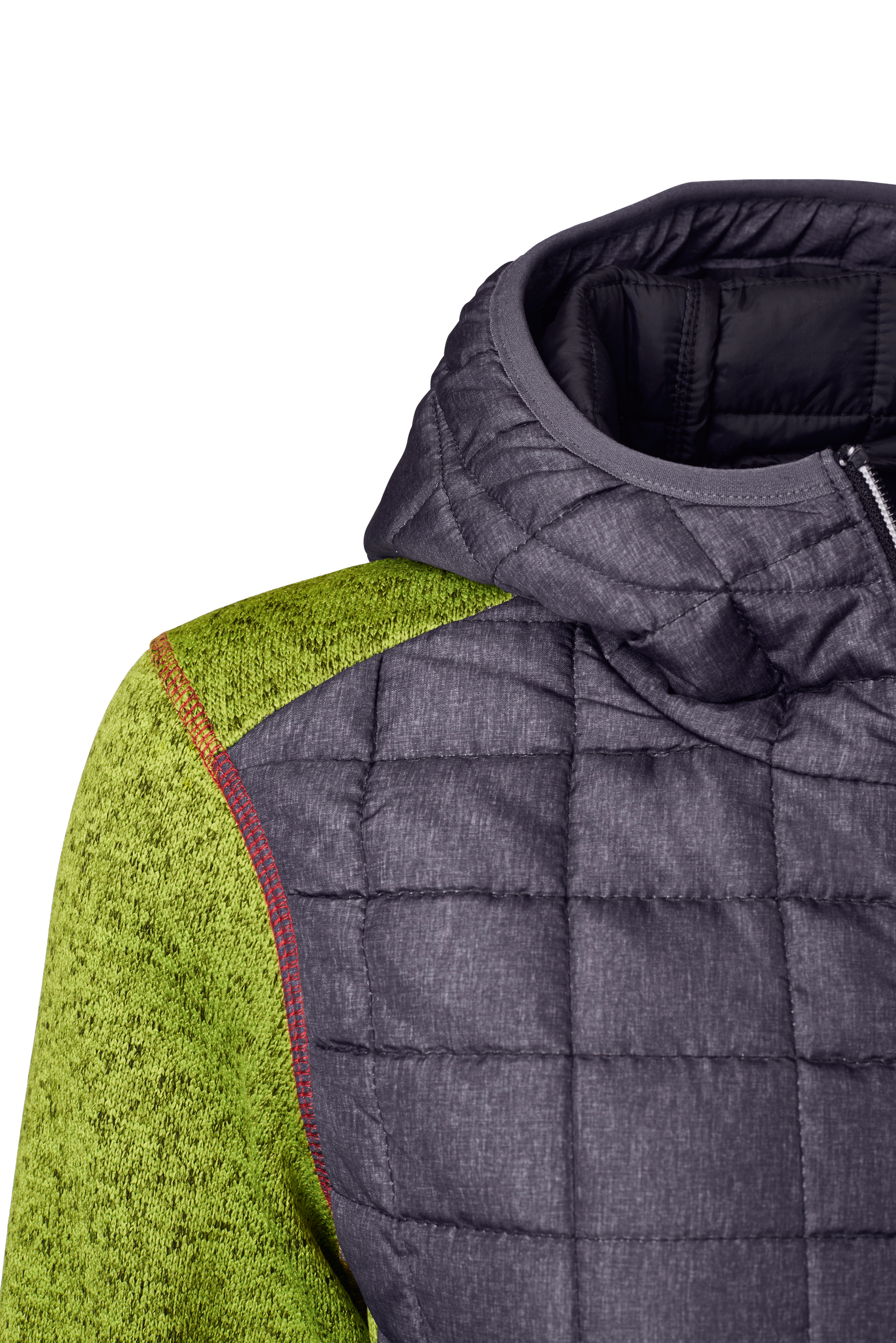 Ladies´ Knitted Hybrid Jacket