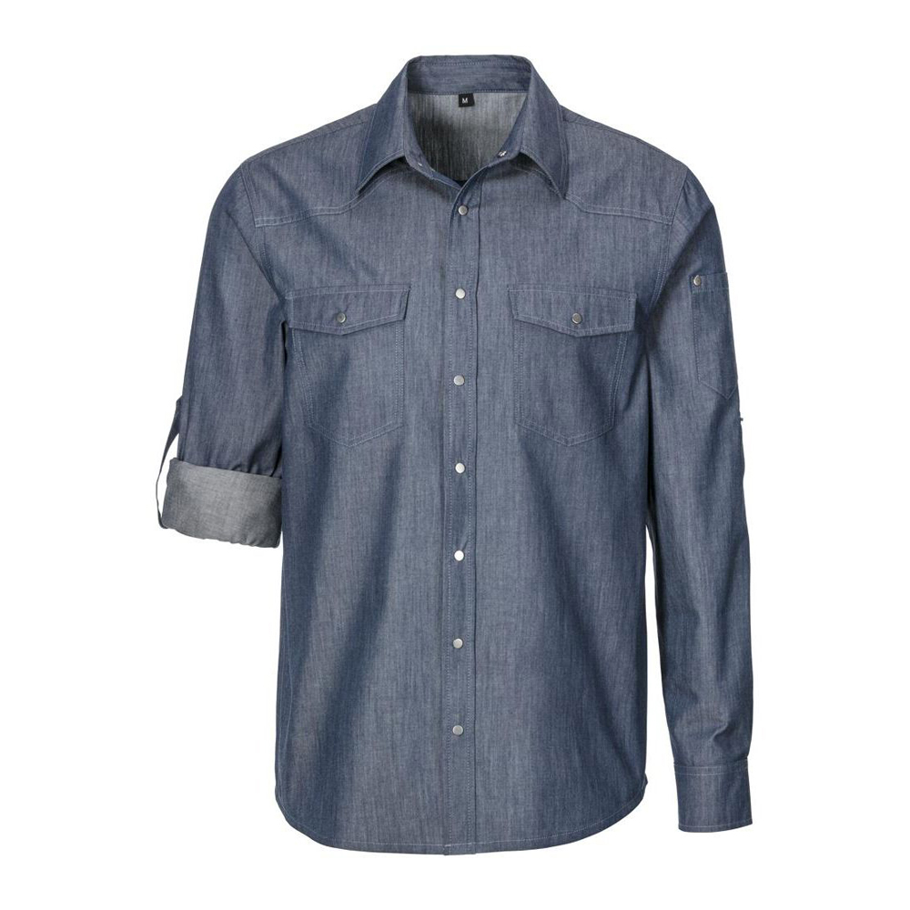 Herren Jeanshemd langarm