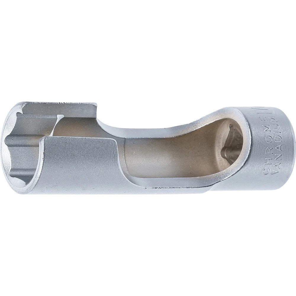 Spezial-Steckschlüssel-Einsatz, geschlitzt, Antrieb Innenvierkant 10 mm (3/8"), SW 17 mm