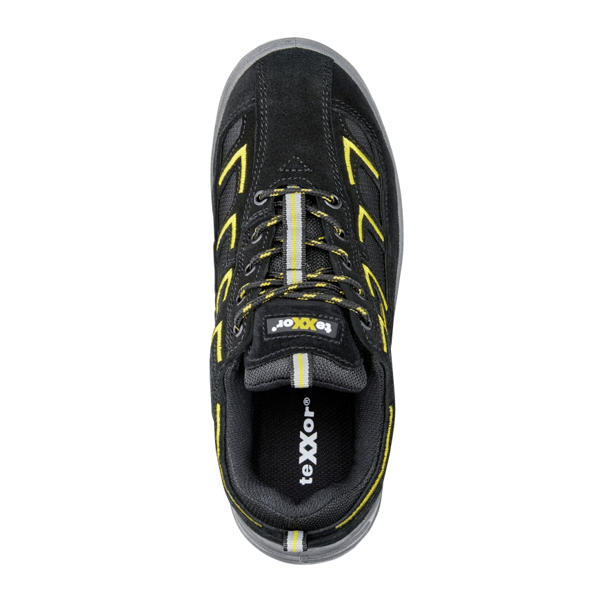 teXXor® S1-Sicherheitshalbschuhe METZ schwarz/gelb
