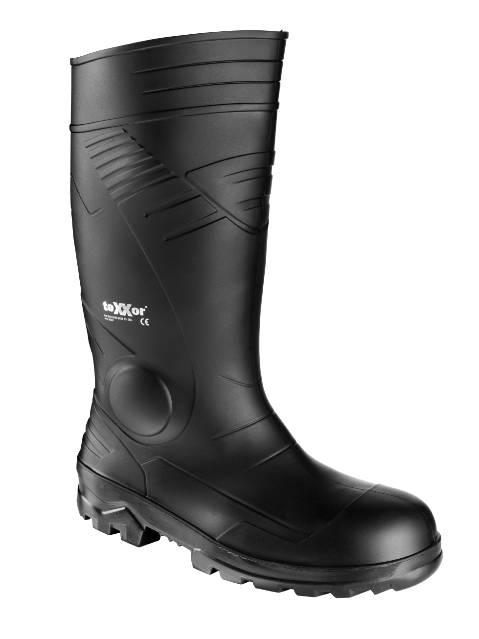 teXXor® S5-PVC-Sicherheitsstiefel schwarz