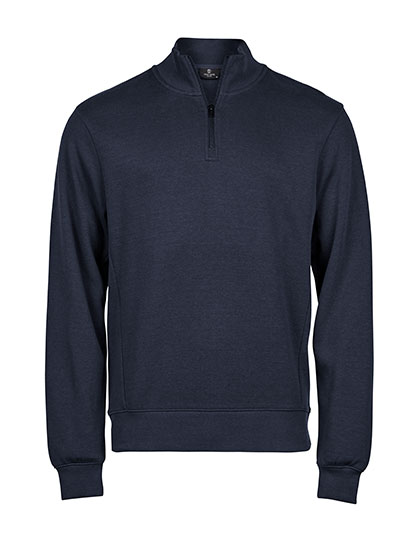 Sweatshirt – Ribbed Interlock Half Zip