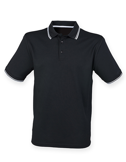 Men´s Coolplus Short Sleeved Tipped Polo Shirt