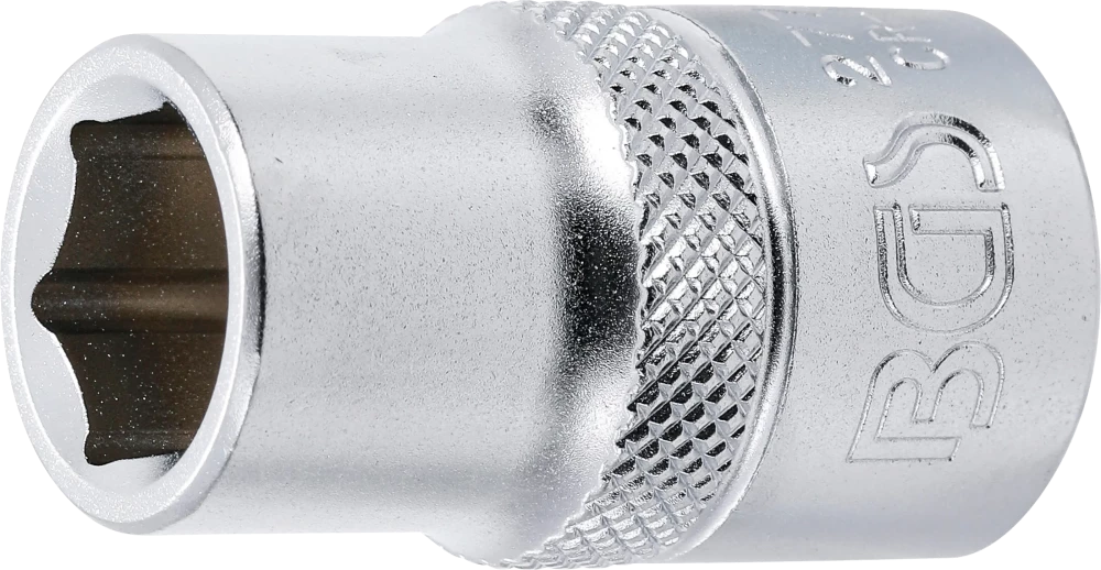 Steckschlüssel-Einsatz Sechskant, Antrieb Innenvierkant 12,5 mm (1/2"), SW 1/2"