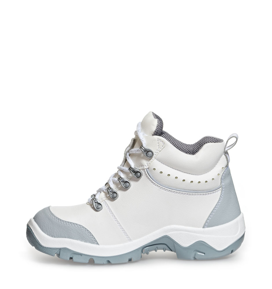Abeba S2 Sicherheitsstiefel ANATOM weiß/grau