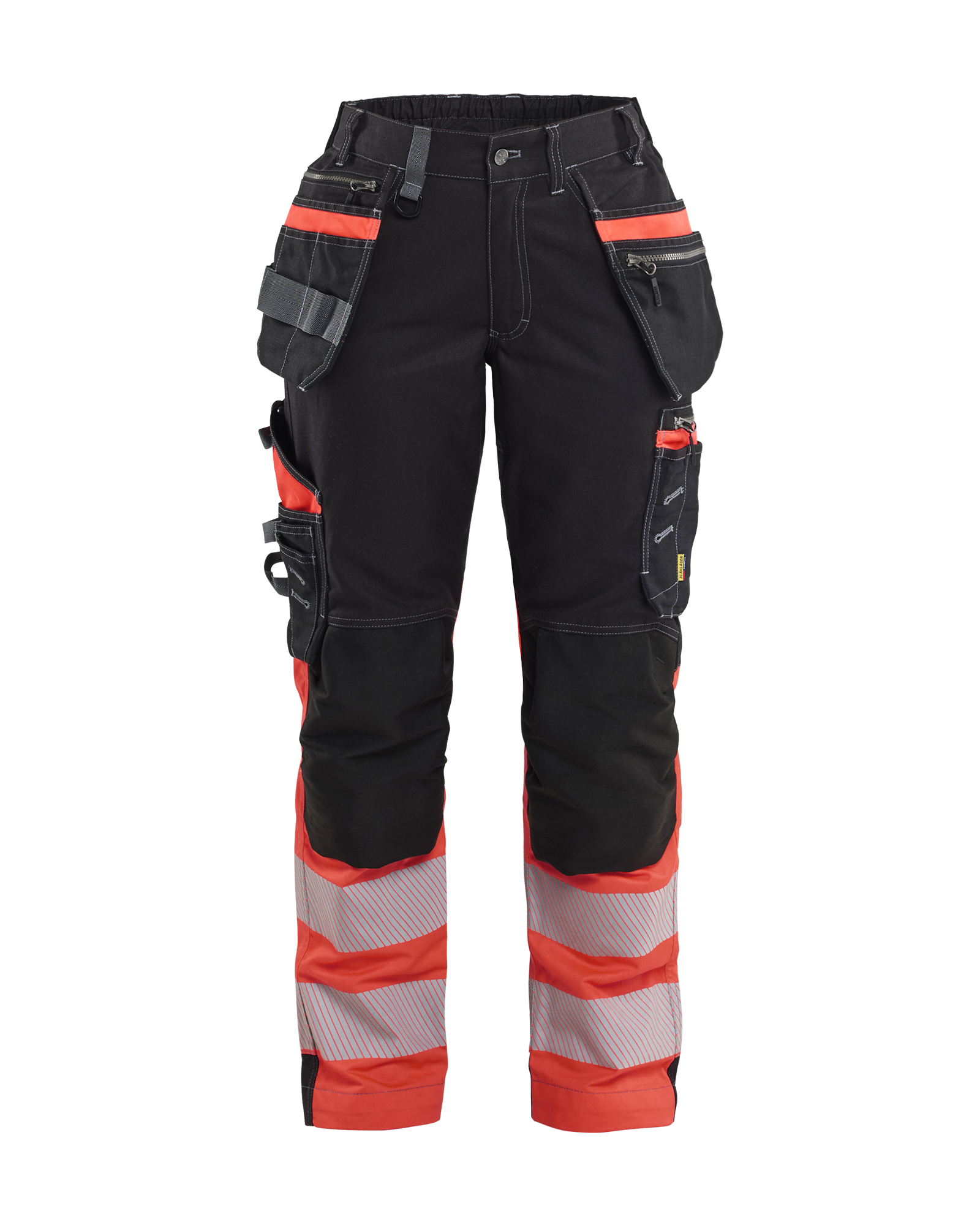 Damen High Vis Arbeitshose mit Stretch