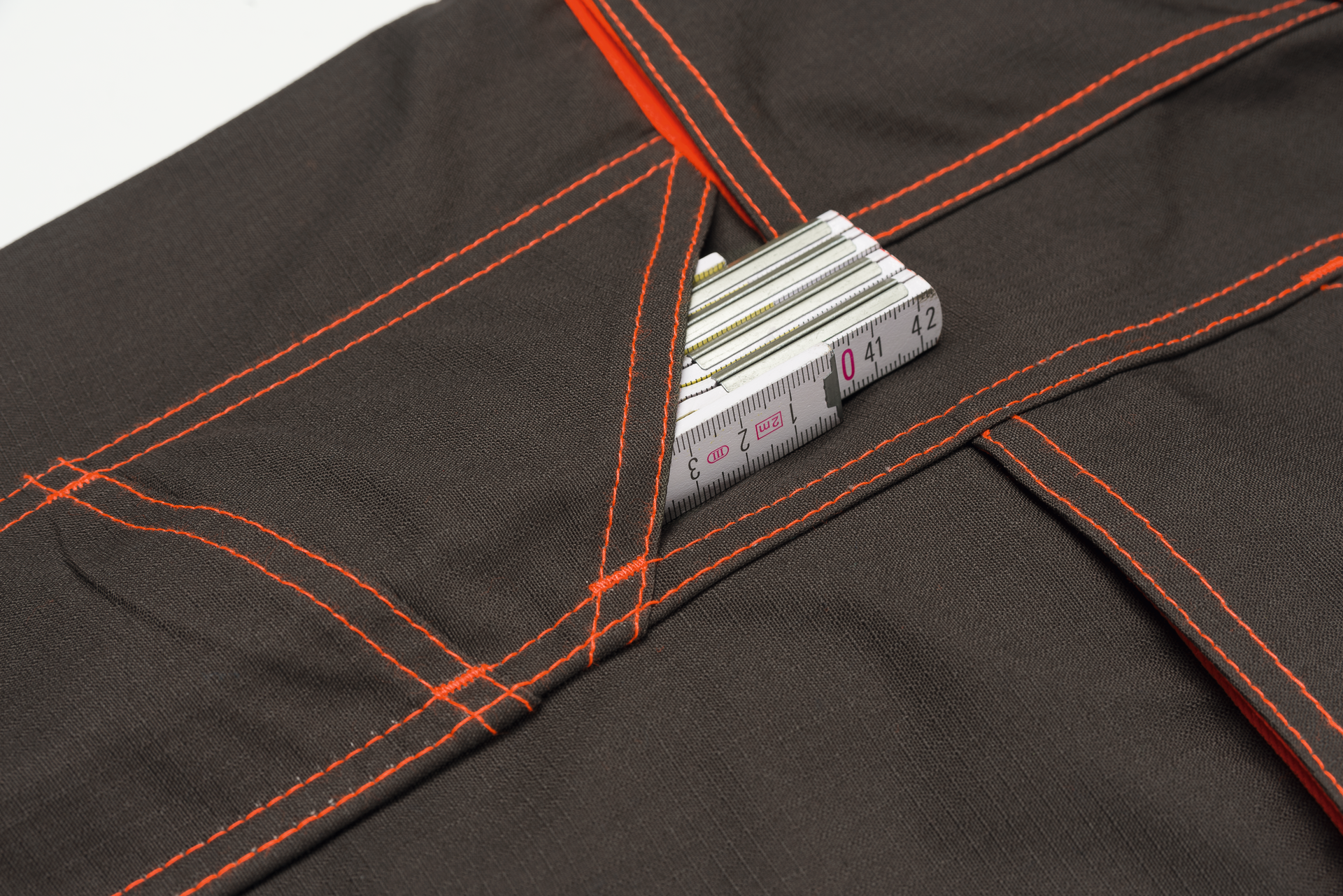 PLANAM Latzhose Basalt Neon