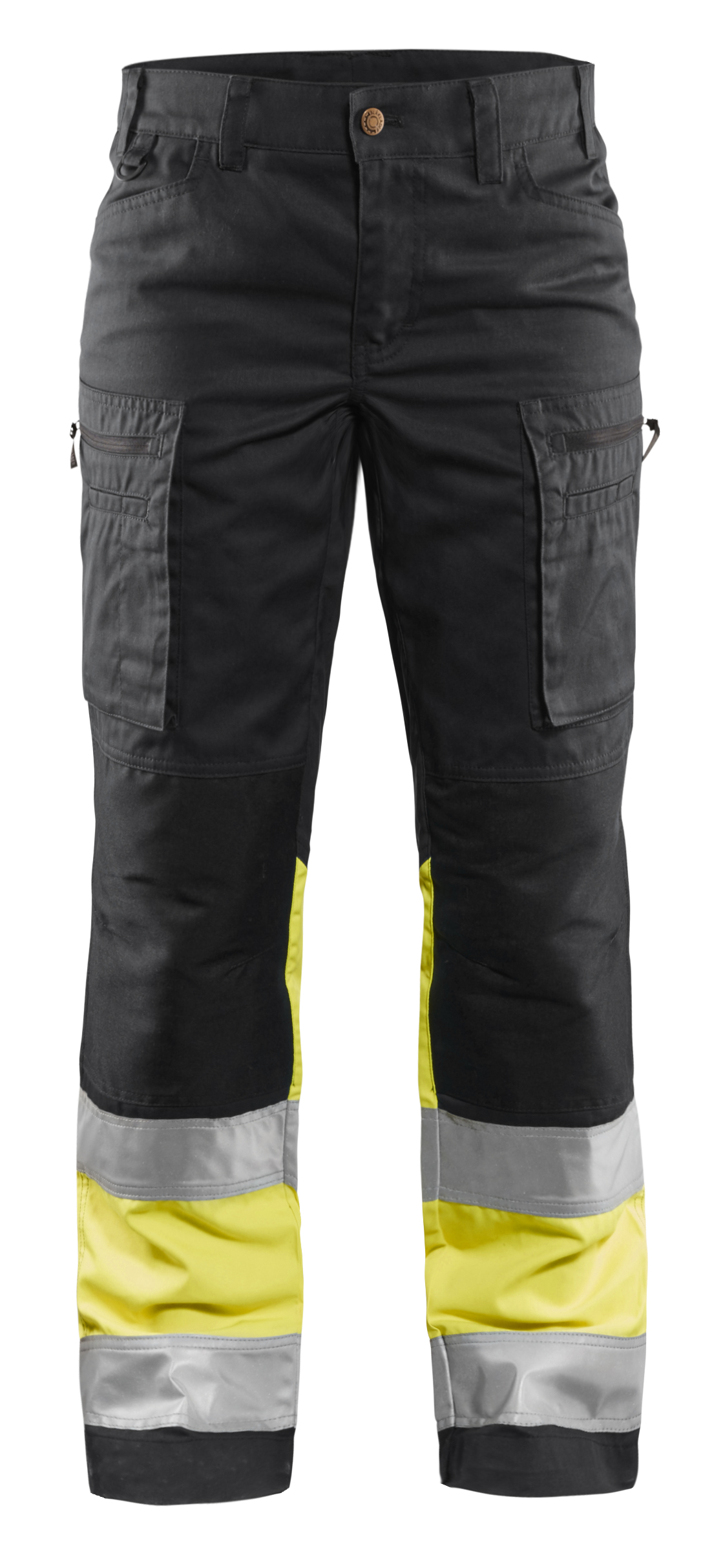 Damen High Vis Arbeitshose mit Stretch